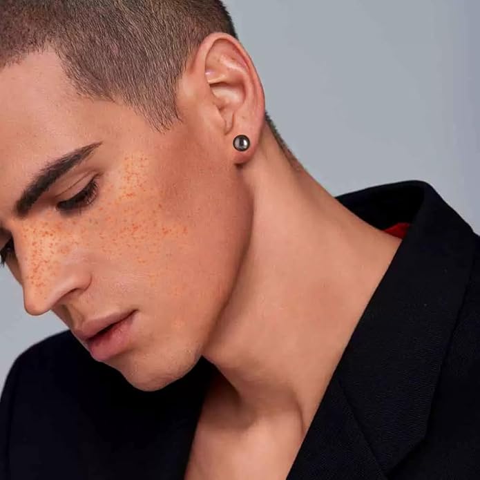 Gifts for Wife Anniversary 18K Gold Pearl Stud Earrings for Women