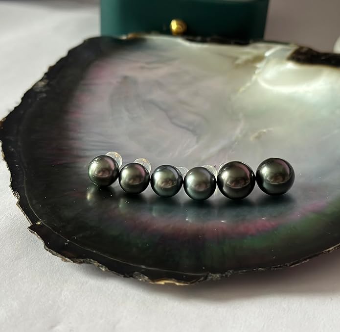 Gifts for Wife Anniversary 18K Gold Pearl Stud Earrings for Women